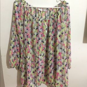 Multi-colored blouse
